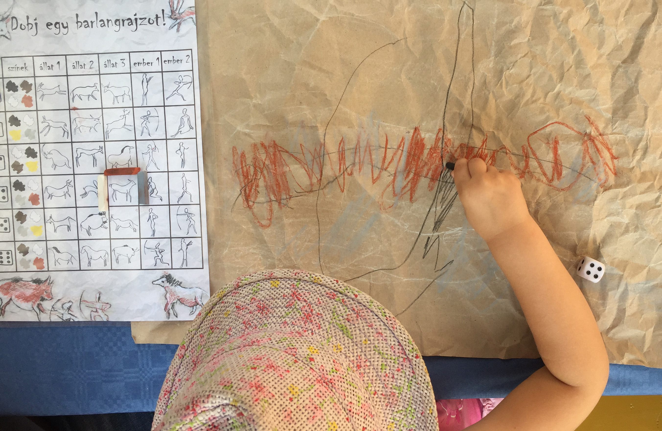 Roll and Draw! Cave Painting – Dobj egy barlangrajzot! – design.edu.art